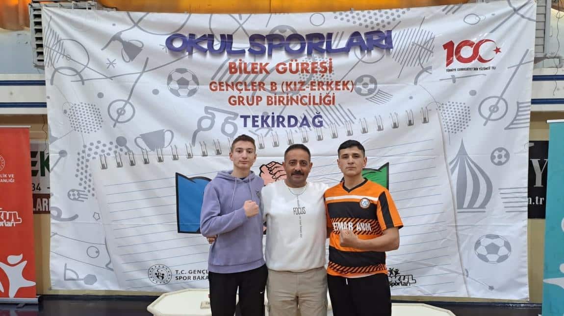 Türkiye Genç Erkekler Bilek Güreşi Grup Şampiyonasına Katıldık